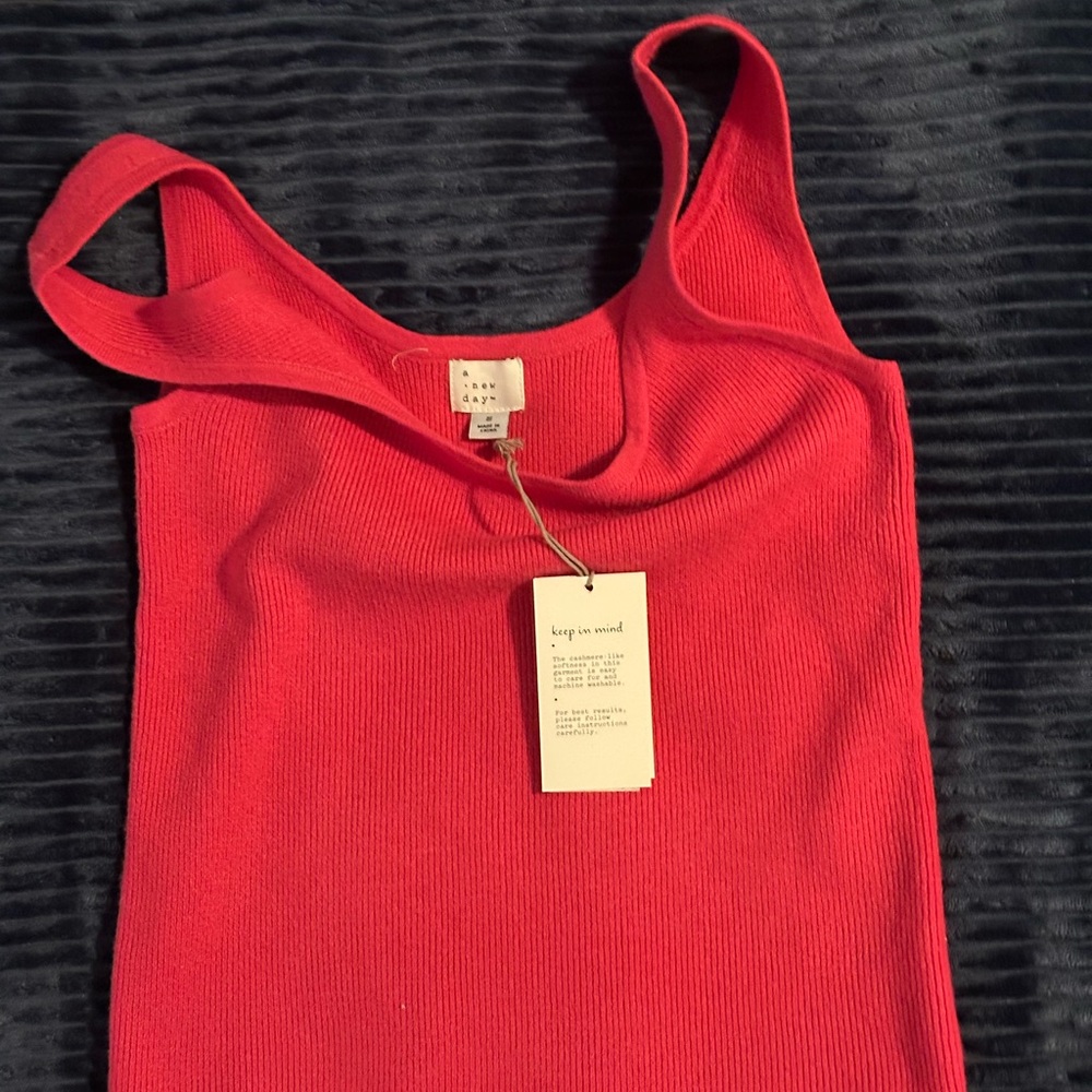 A New Day Knit Tank Top